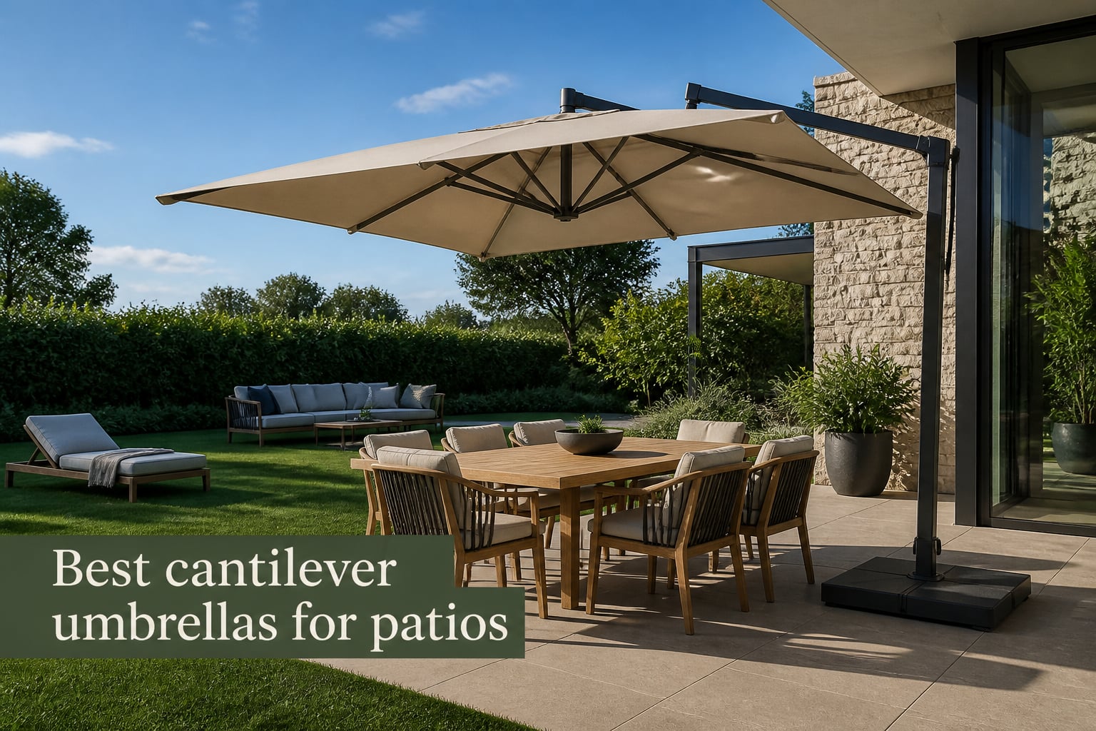 Best cantilever umbrellas for patios