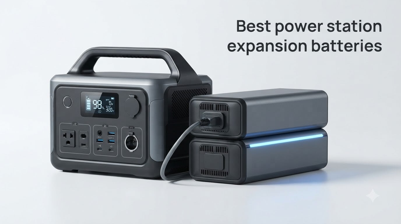 Best power station expansion batteries