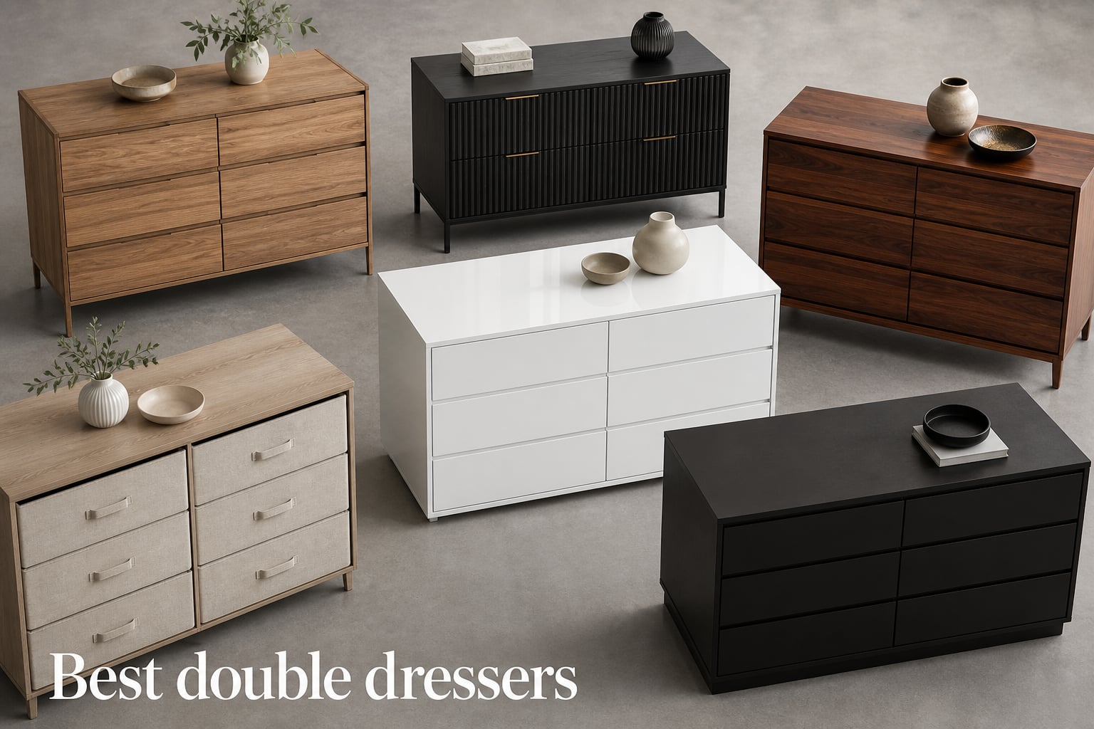 Best double dressers