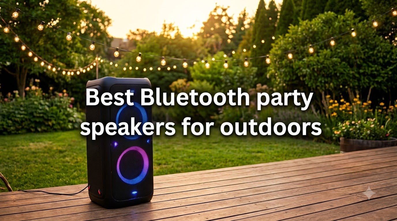 Best Bluetooth party speakers for outdoors