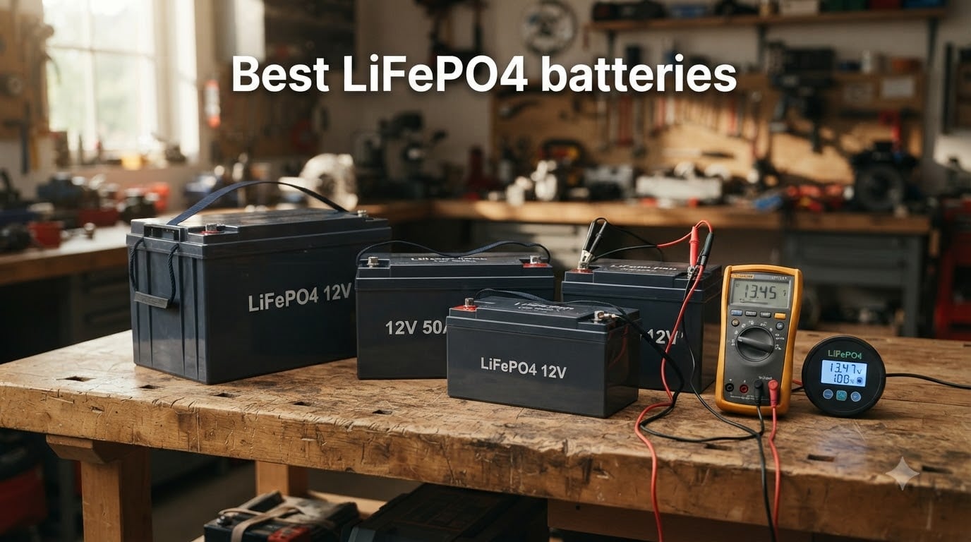 Best LiFePO4 batteries