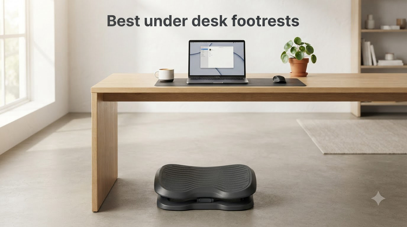 Best under desk footrests