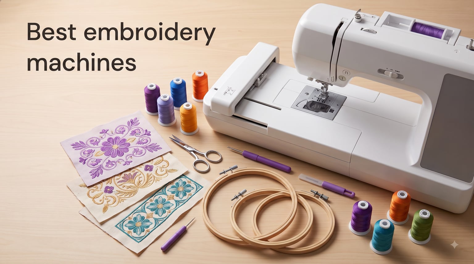 Best embroidery machines