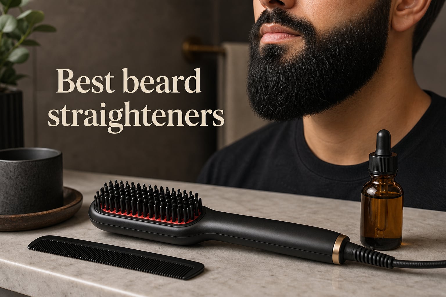 Best beard straighteners
