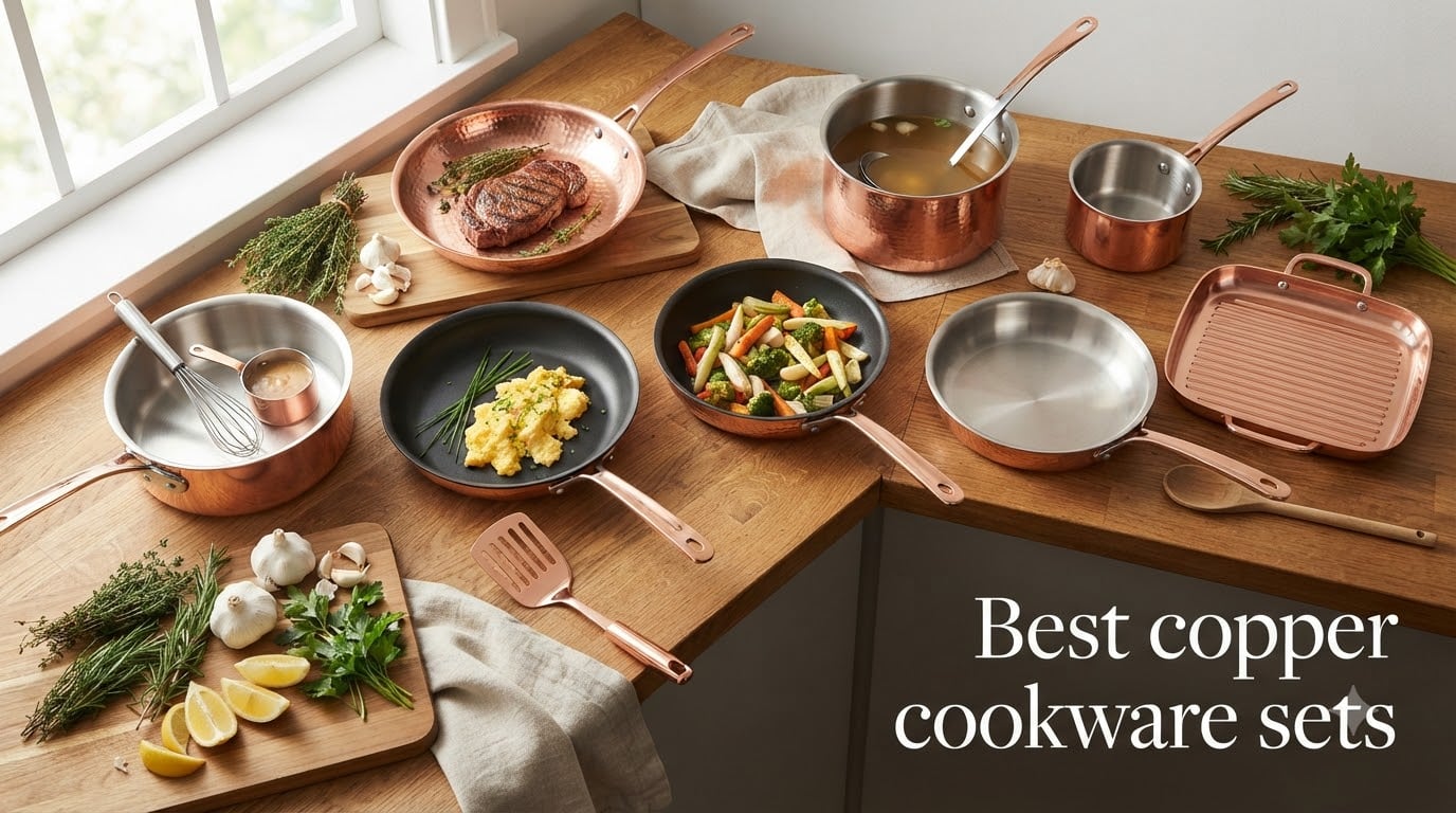 Best copper cookware sets