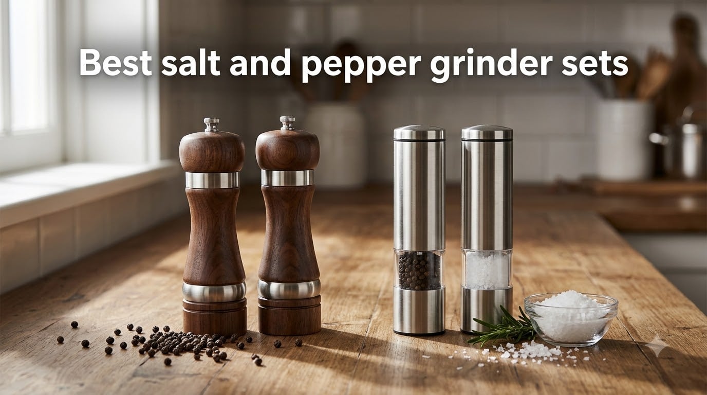Best salt and pepper grinder sets