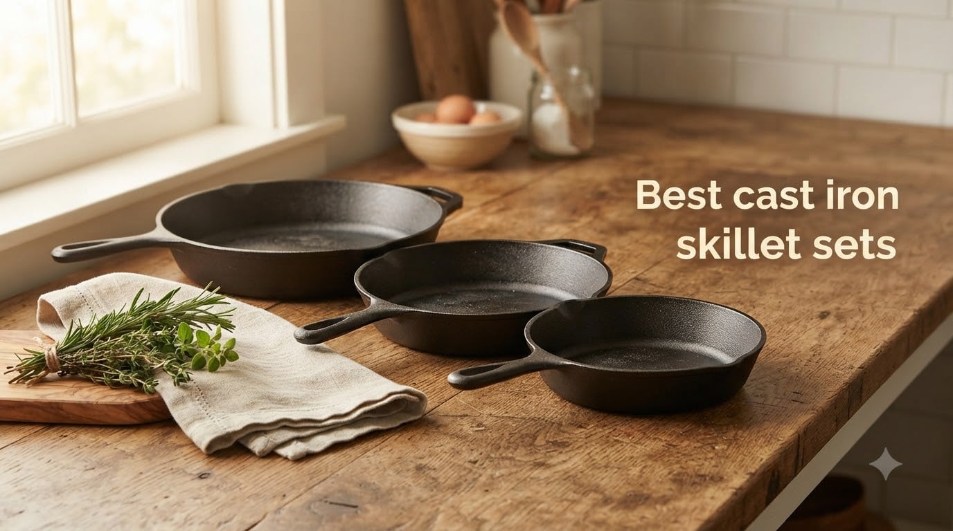 Best cast iron skillet sets