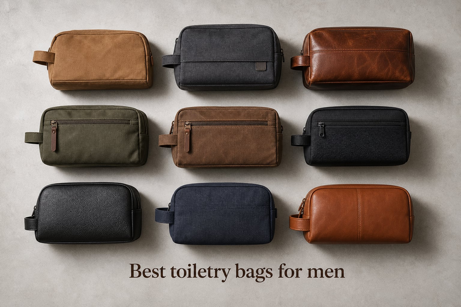 Best toiletry bags for men