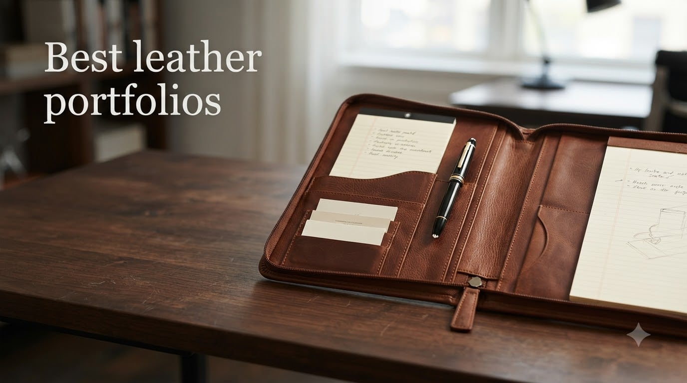 Best leather portfolios