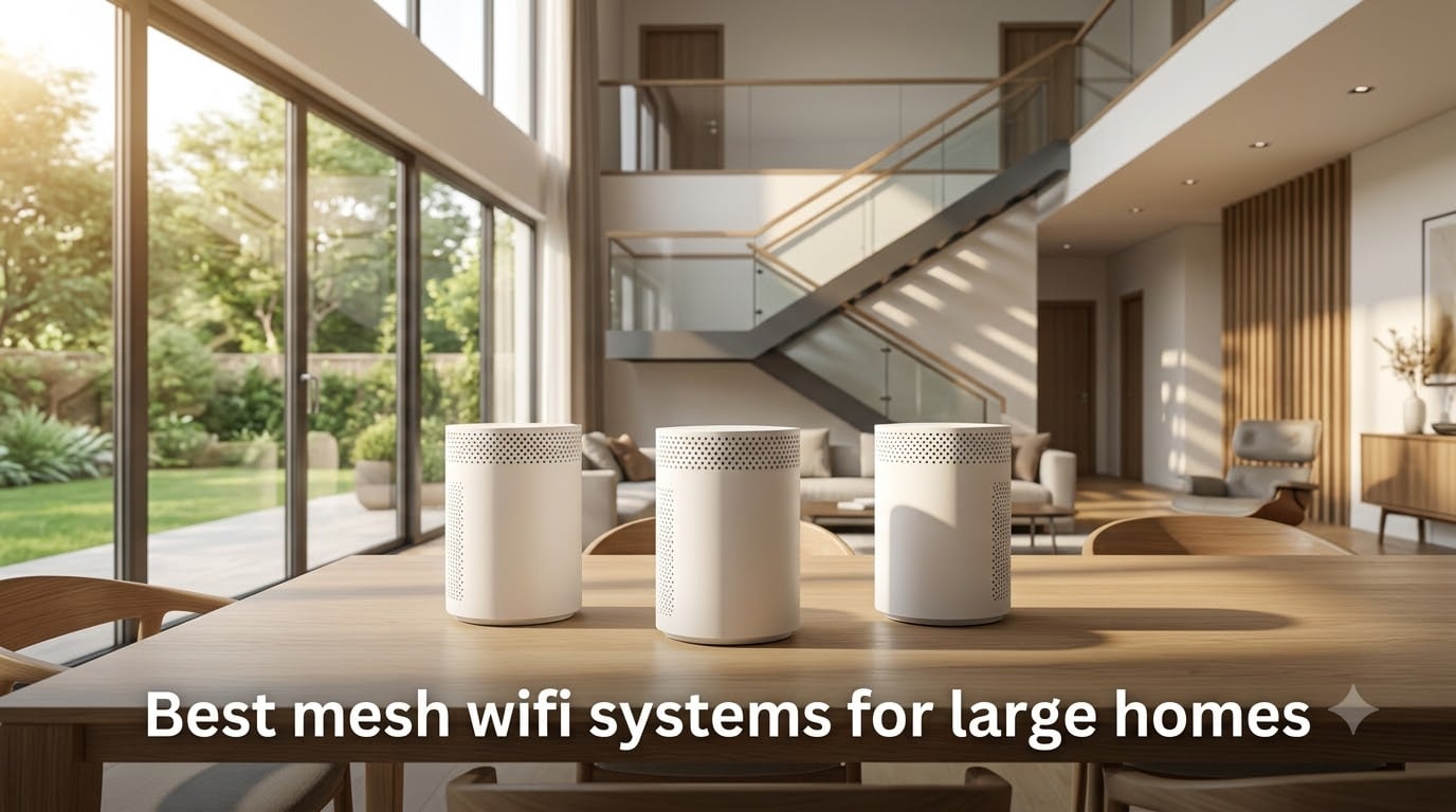Best mesh wifi systems for large homes