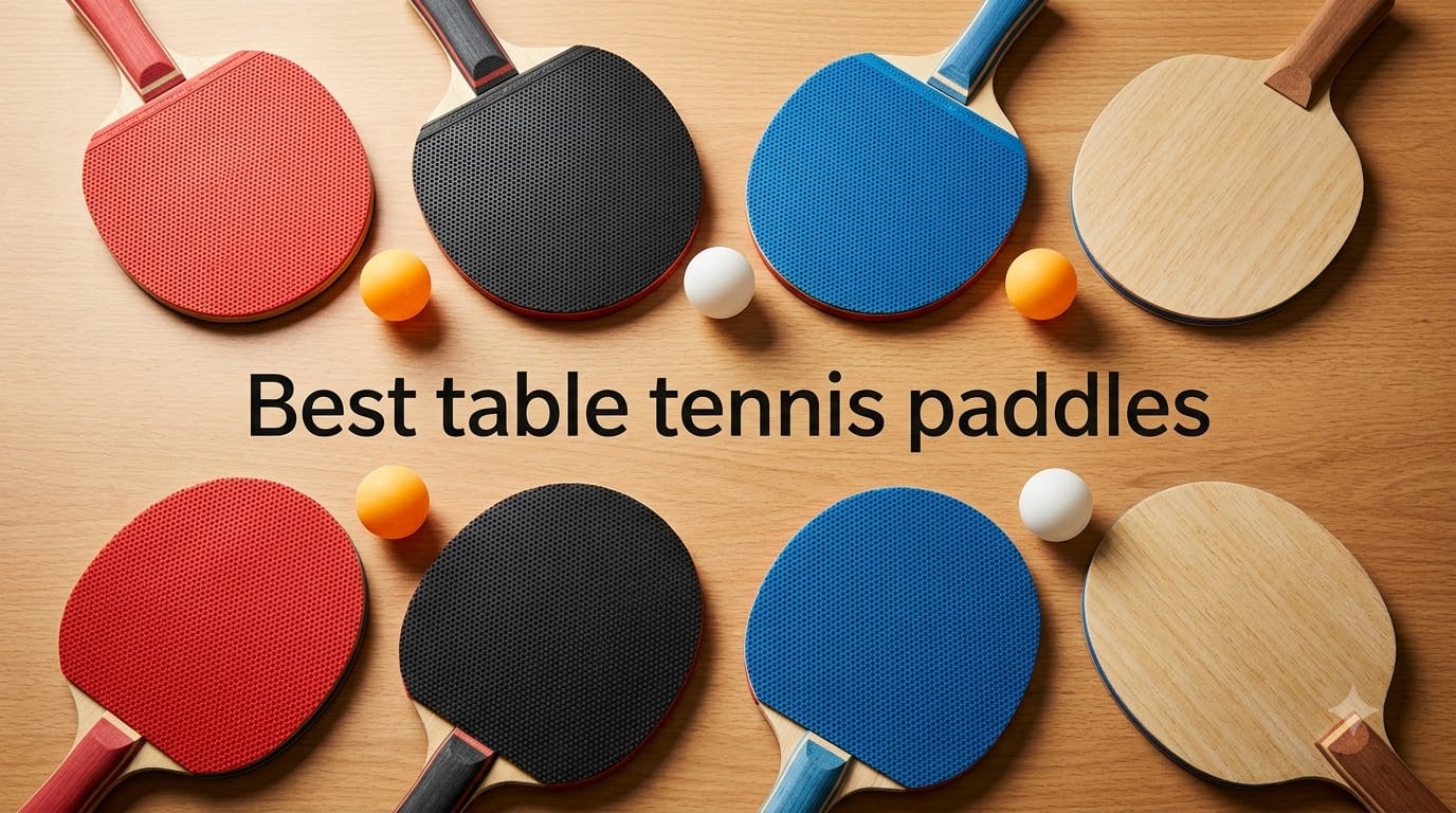 Best table tennis paddles