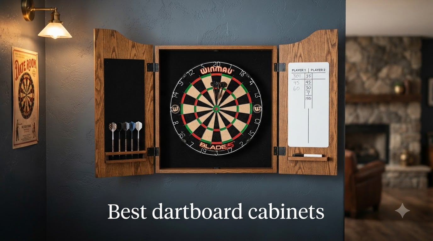 Best dartboard cabinets