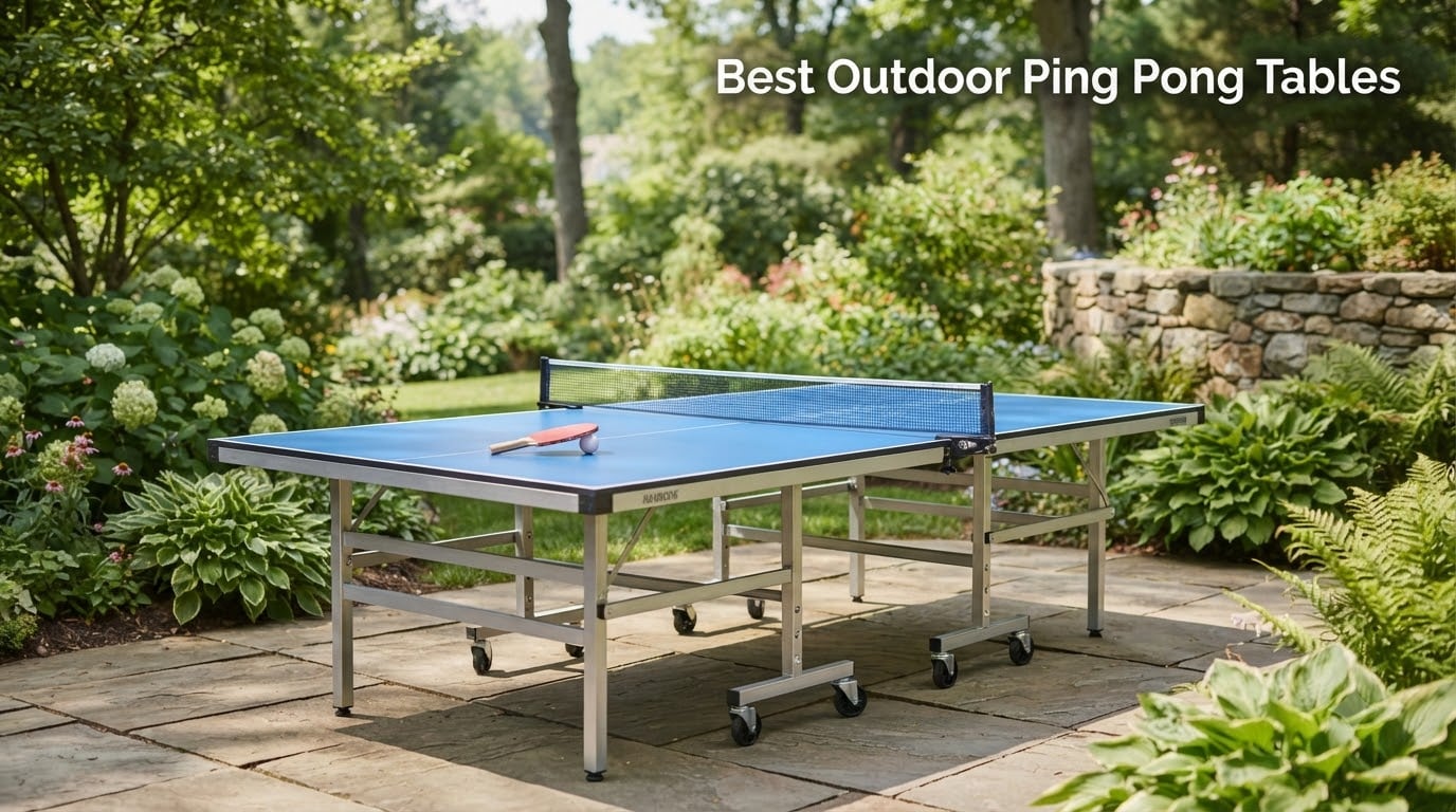 Best outdoor ping pong tables