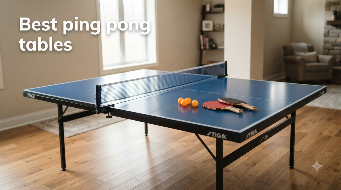 Best ping pong tables