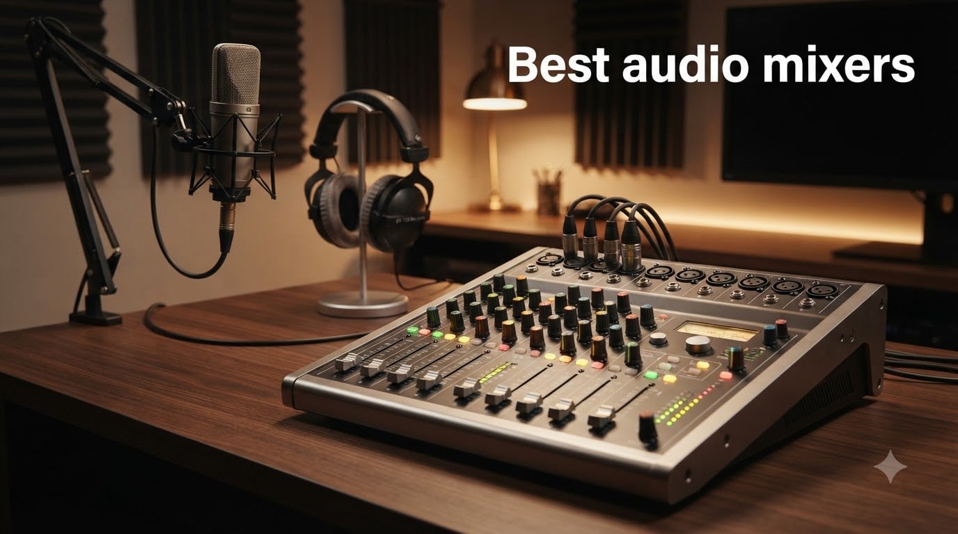 Best audio mixers