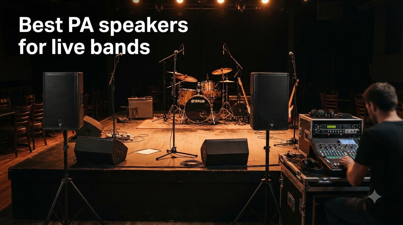 Best PA speakers for live bands