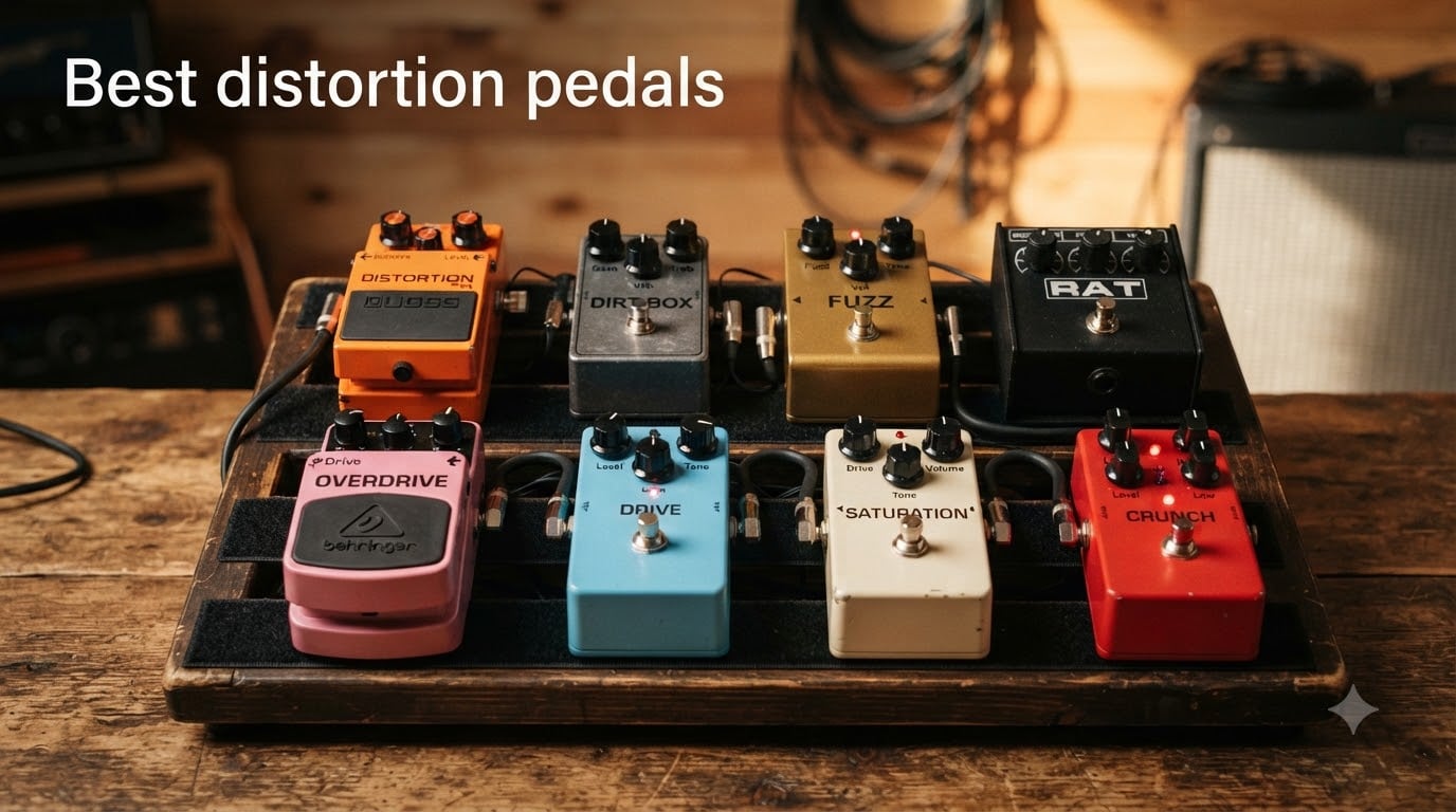 Best distortion pedals