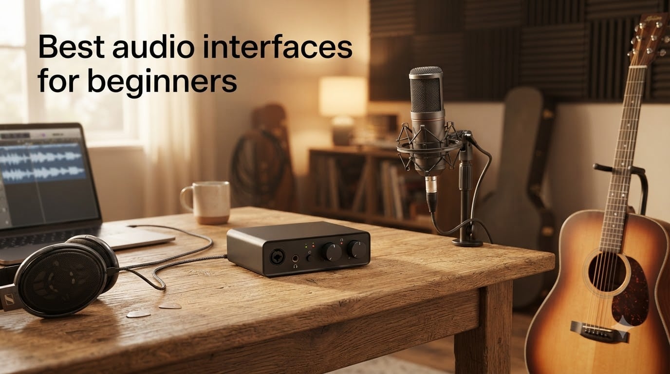 Best audio interfaces for beginners