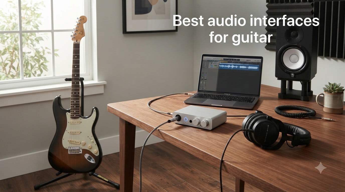 Best audio interfaces for guitar