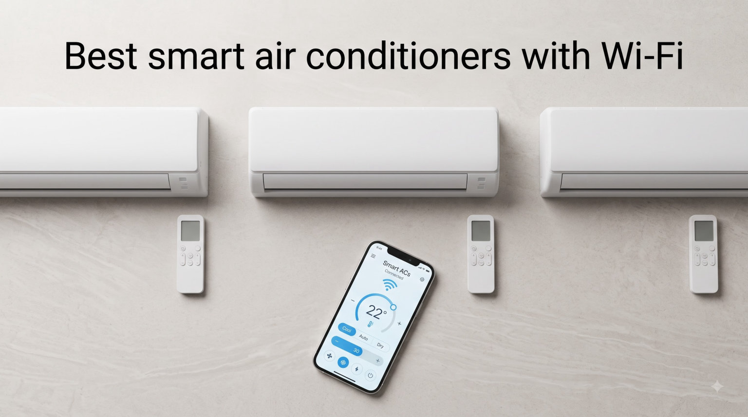 Best smart air conditioners with Wi-Fi