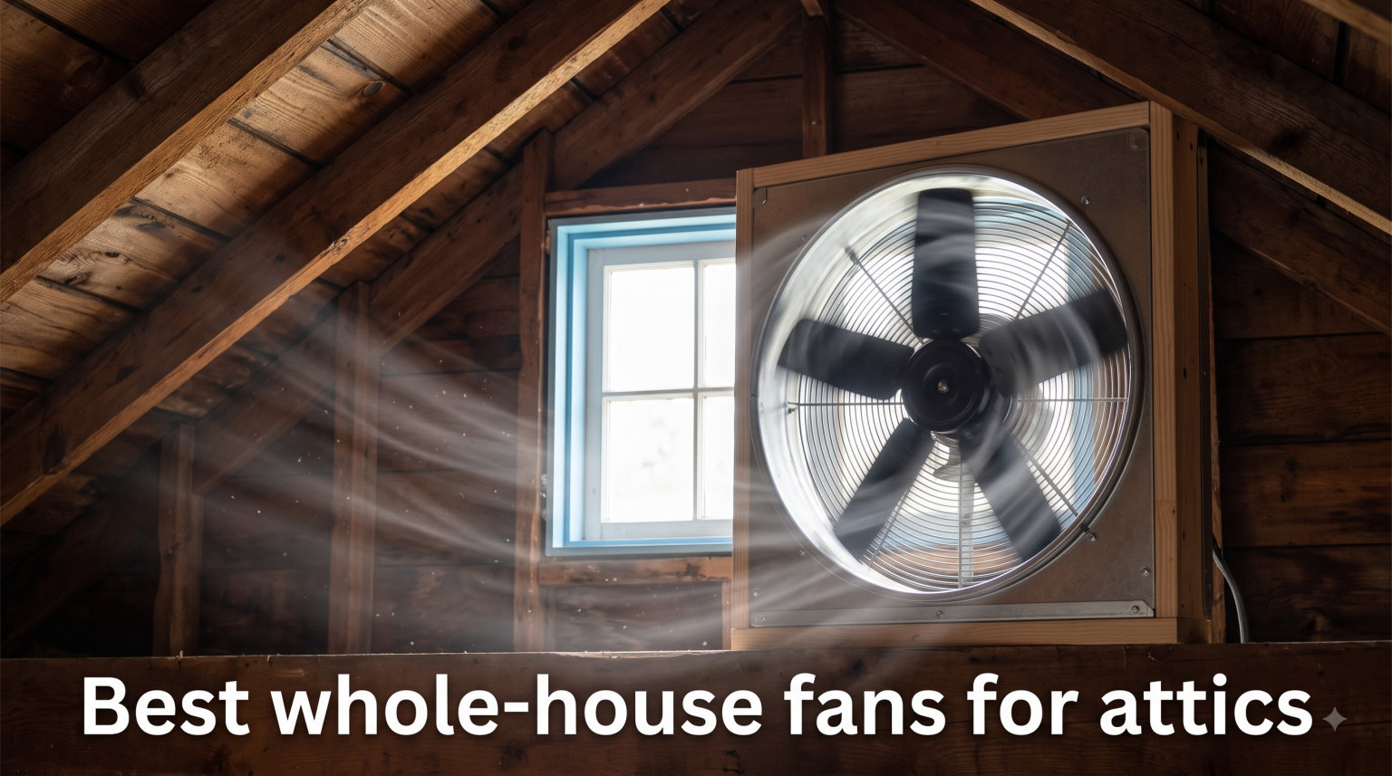 Best whole-house fans for attics
