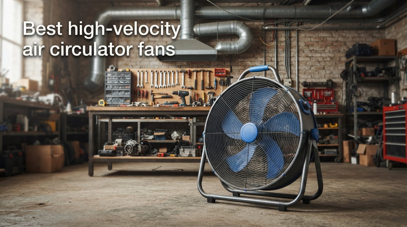Best high-velocity air circulator fans