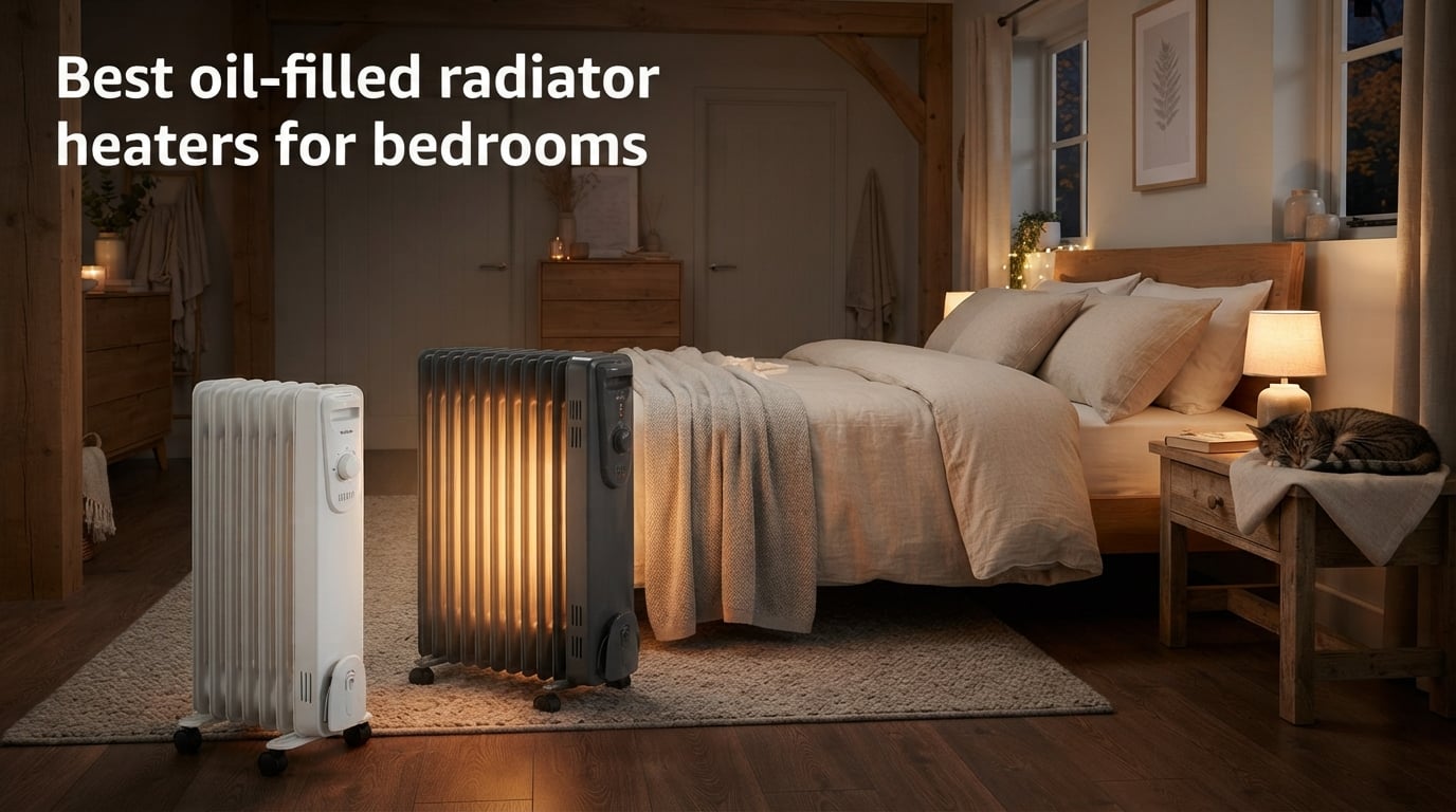 Best oil-filled radiator heaters for bedrooms