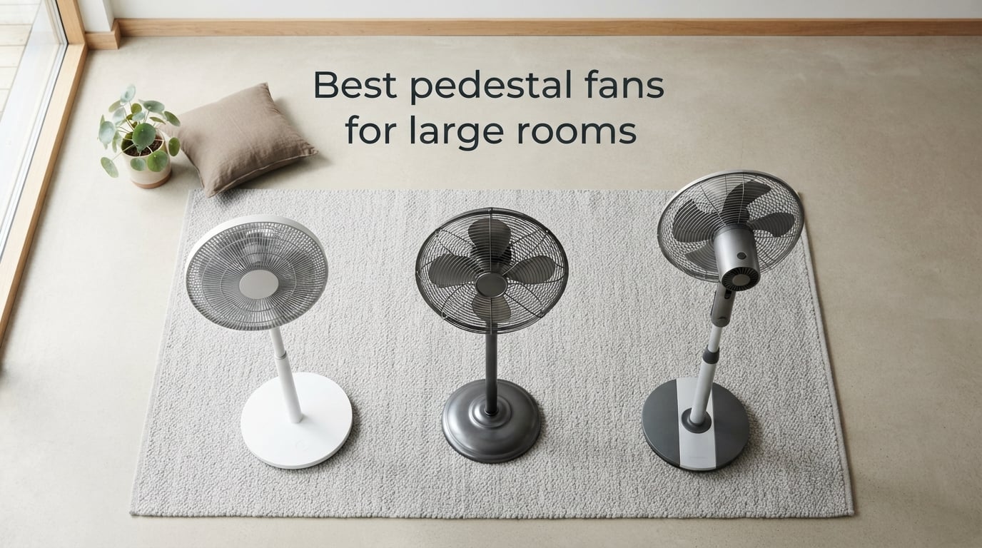 Best pedestal fans for large rooms
