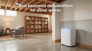 Best basement dehumidifiers for damp spaces