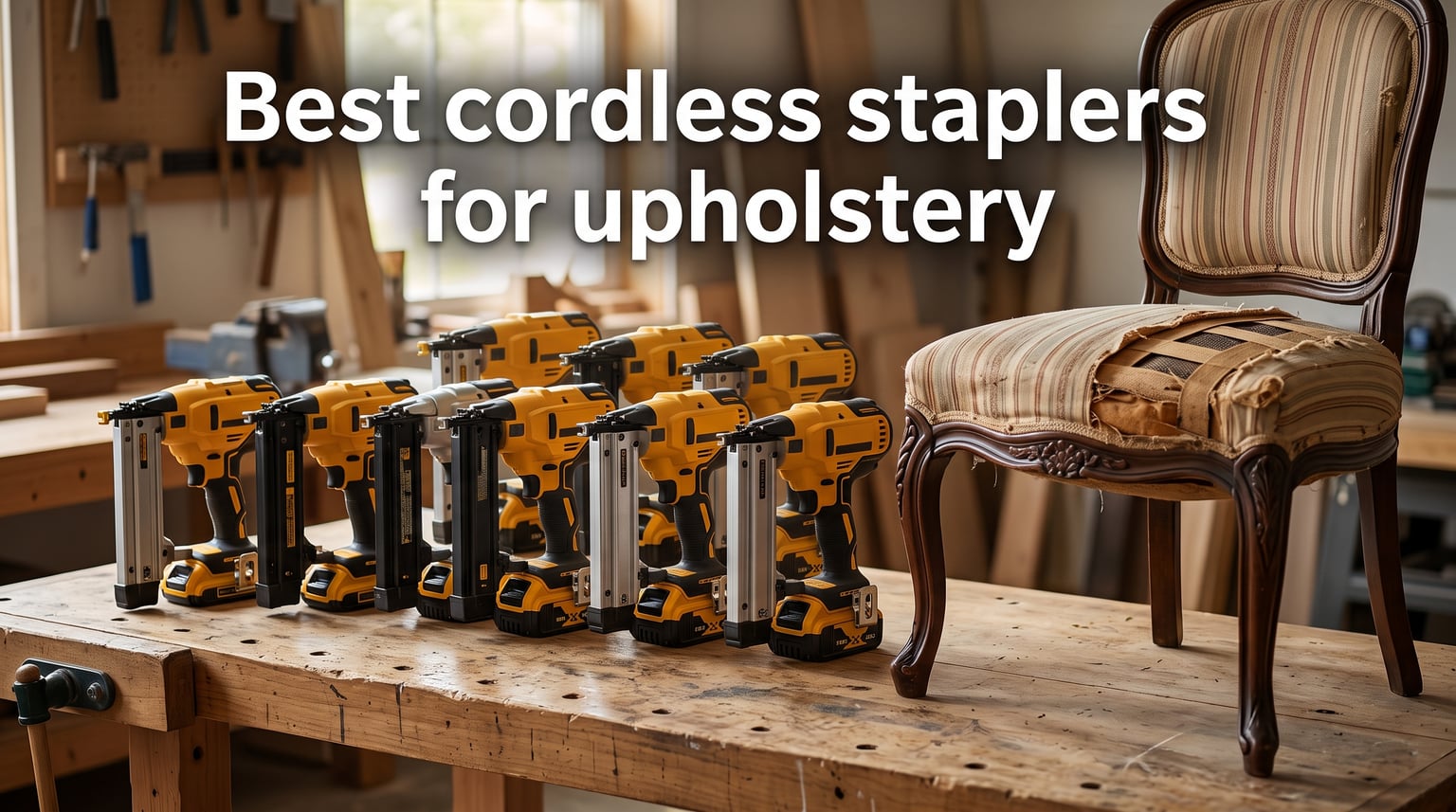 Best cordless staplers for upholstery