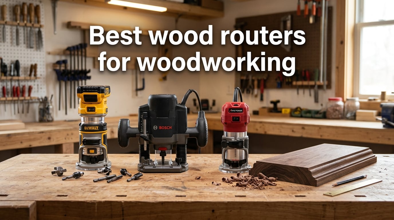 Best wood routers for woodworking