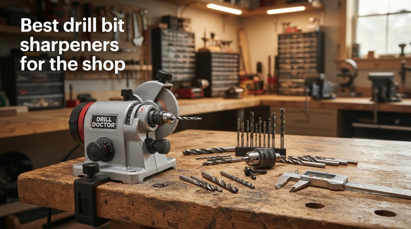 Best drill bit sharpeners for the shop