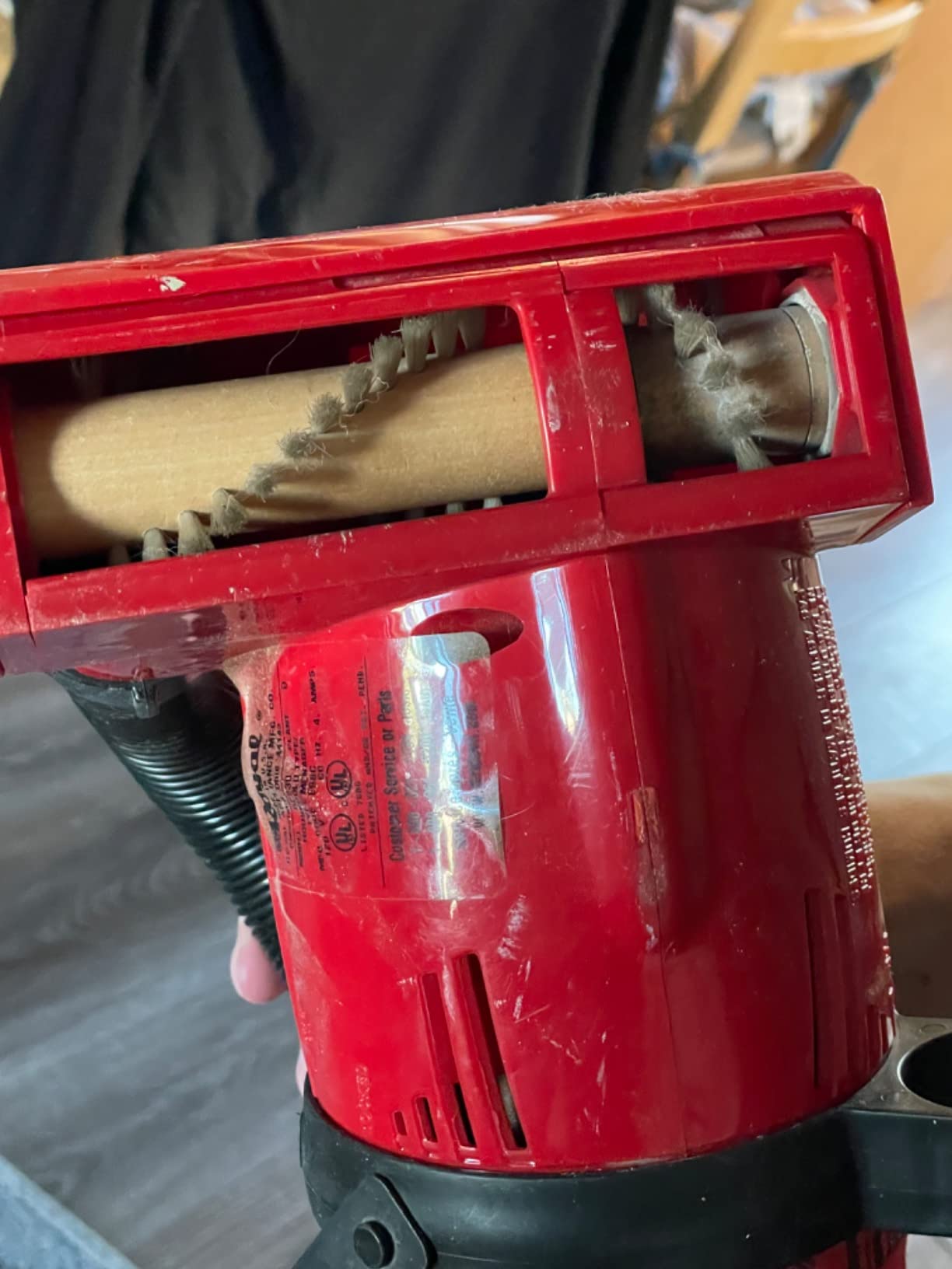 Dirt Devil M08230RED Hand Vacuum Cleaner Ultra Corded Bagged Handheld Vacuum, Red customer photo 2