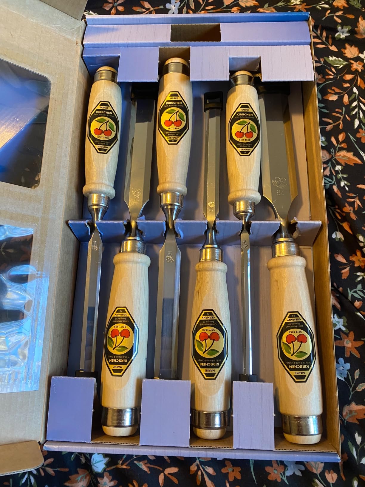 Kirschen 1101000 6-Piece Chisel Set in Wood Box customer photo 1