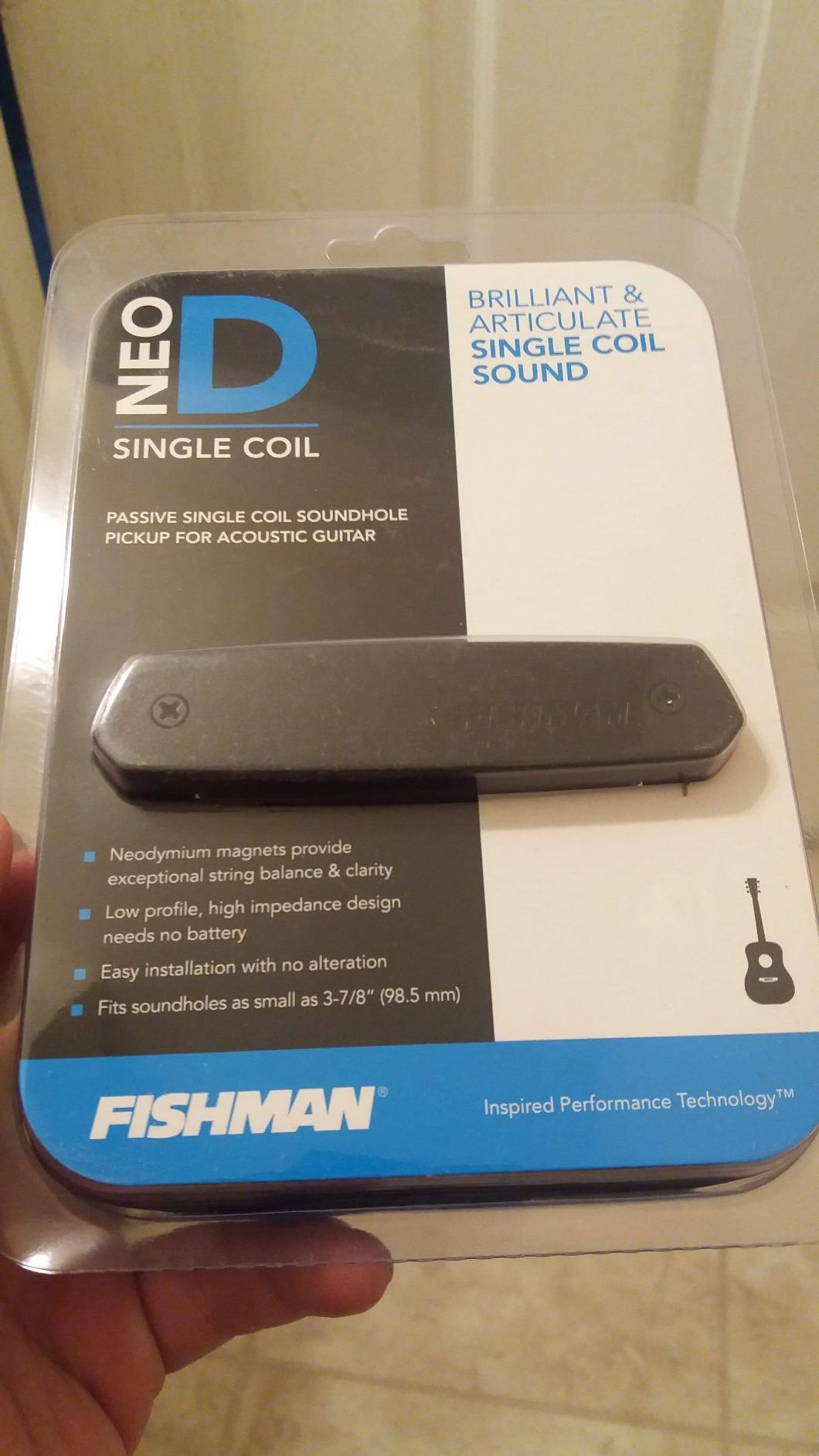 Fishman Neo D Single Coil Magnetic Soundhole Pickup customer photo 1