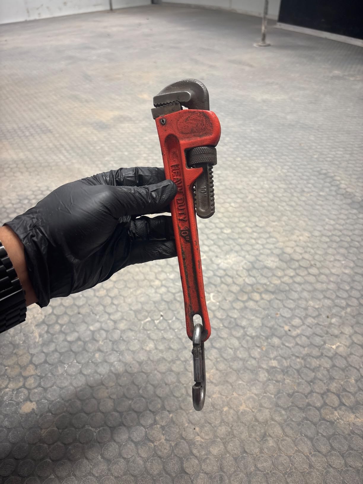 Performance Tool W1133-10B 10 in. Red Pipe Wrench customer photo 1