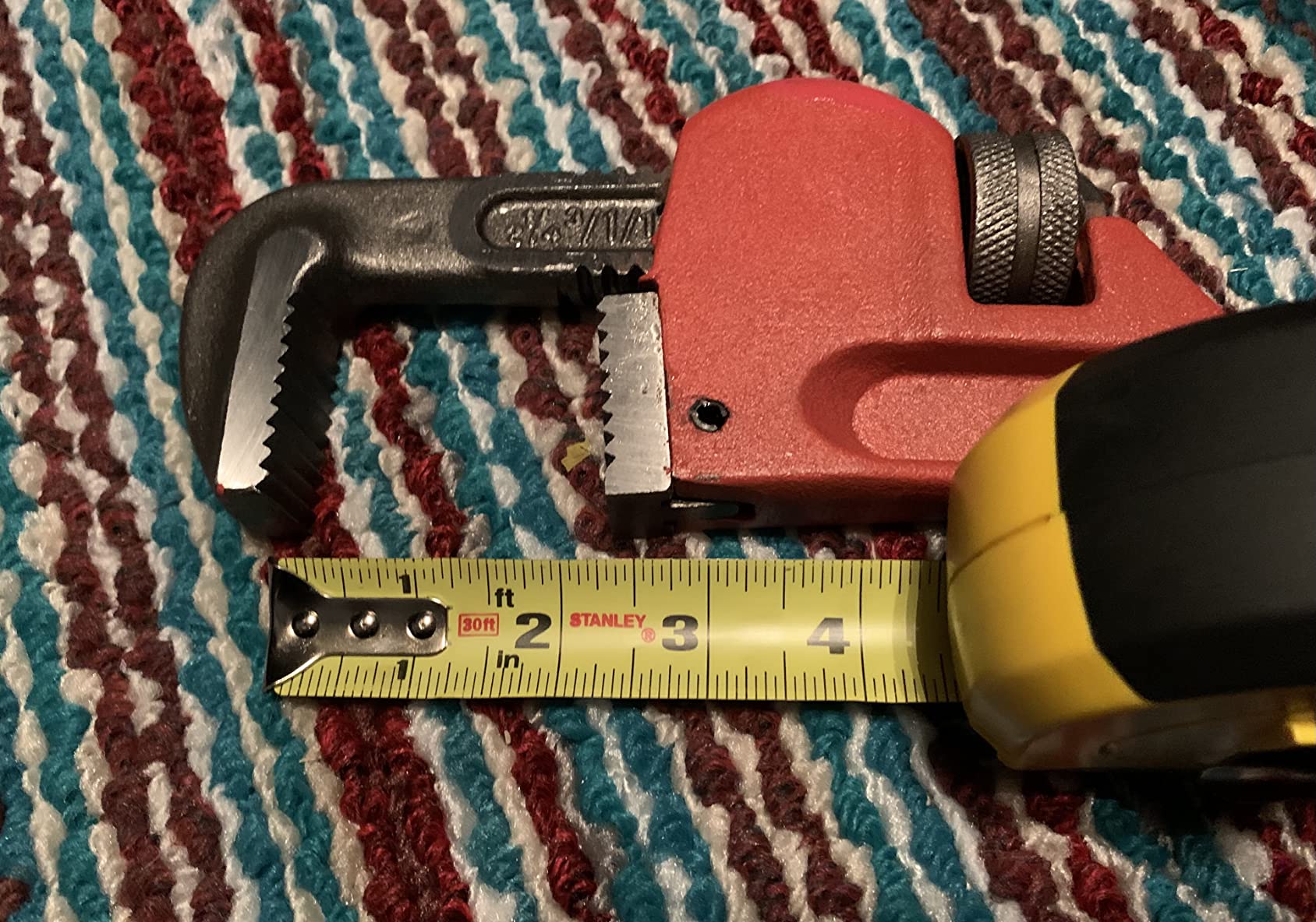 Performance Tool W1133-10B 10 in. Red Pipe Wrench customer photo 2