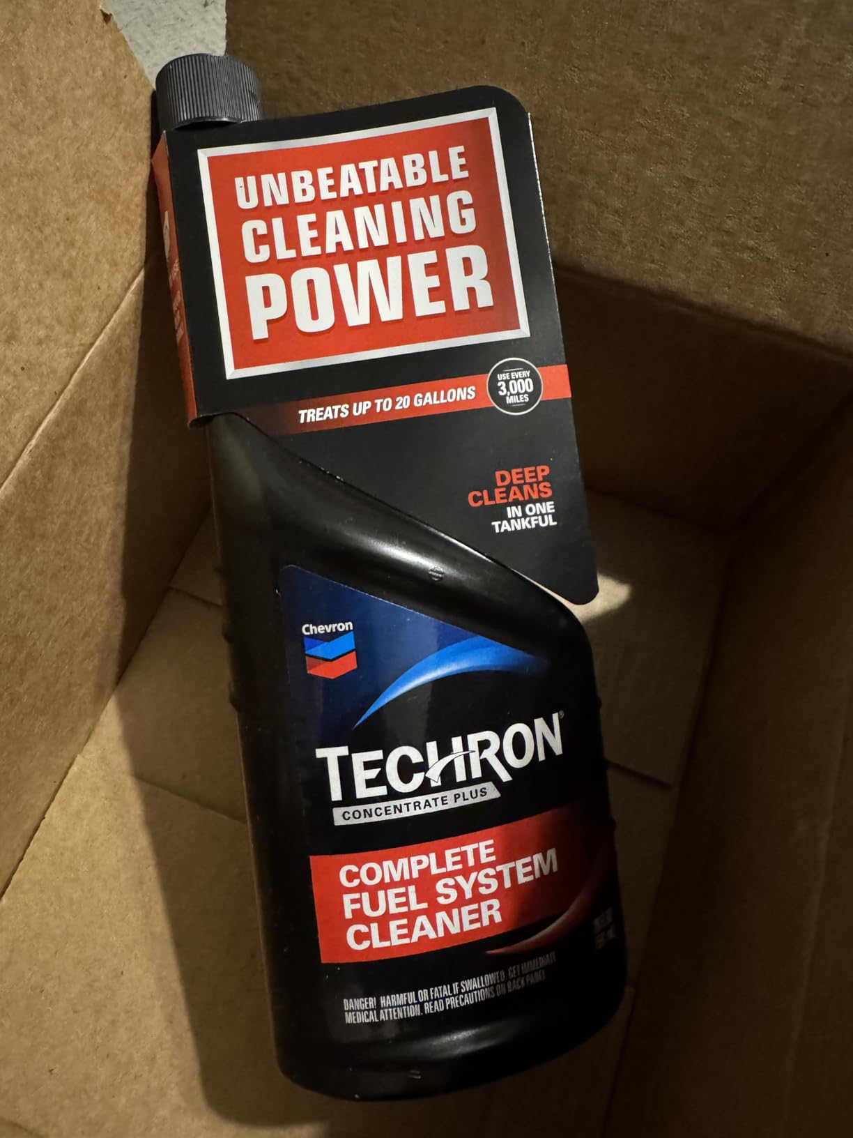 Chevron 67740-CASE Techron Concentrate Plus Fuel System Cleaner - 12 oz. (Pack of 6) customer photo 1
