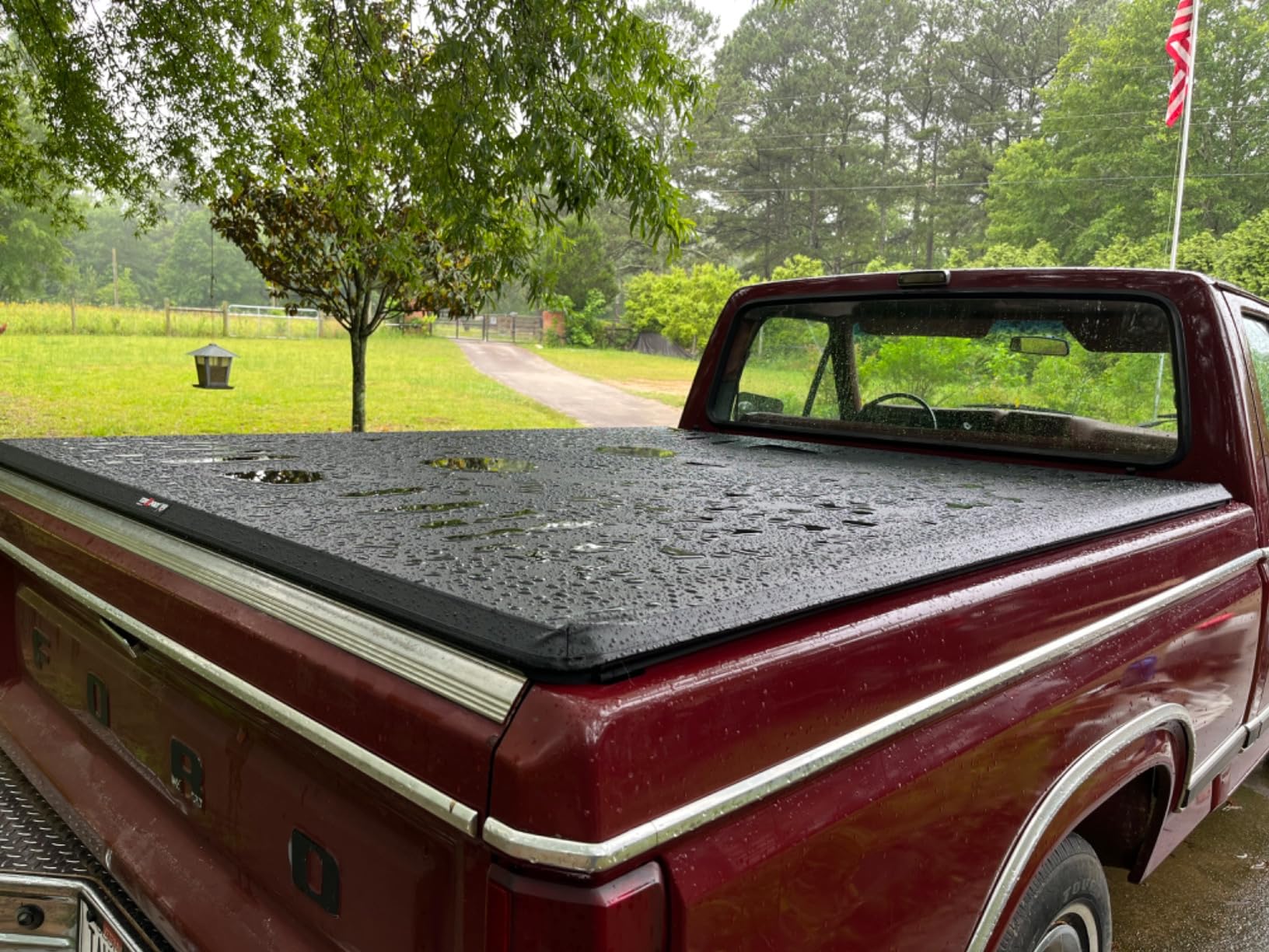 RealTruck TruXedo TruXport Soft Roll Up Truck Bed Tonneau Cover | 238101 | Fits 1973 - 1996 Ford F-150/250/250HD/350 6' 9