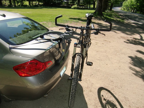 Saris Bones 805 2 Bike Trunk Mount Rack customer photo 2