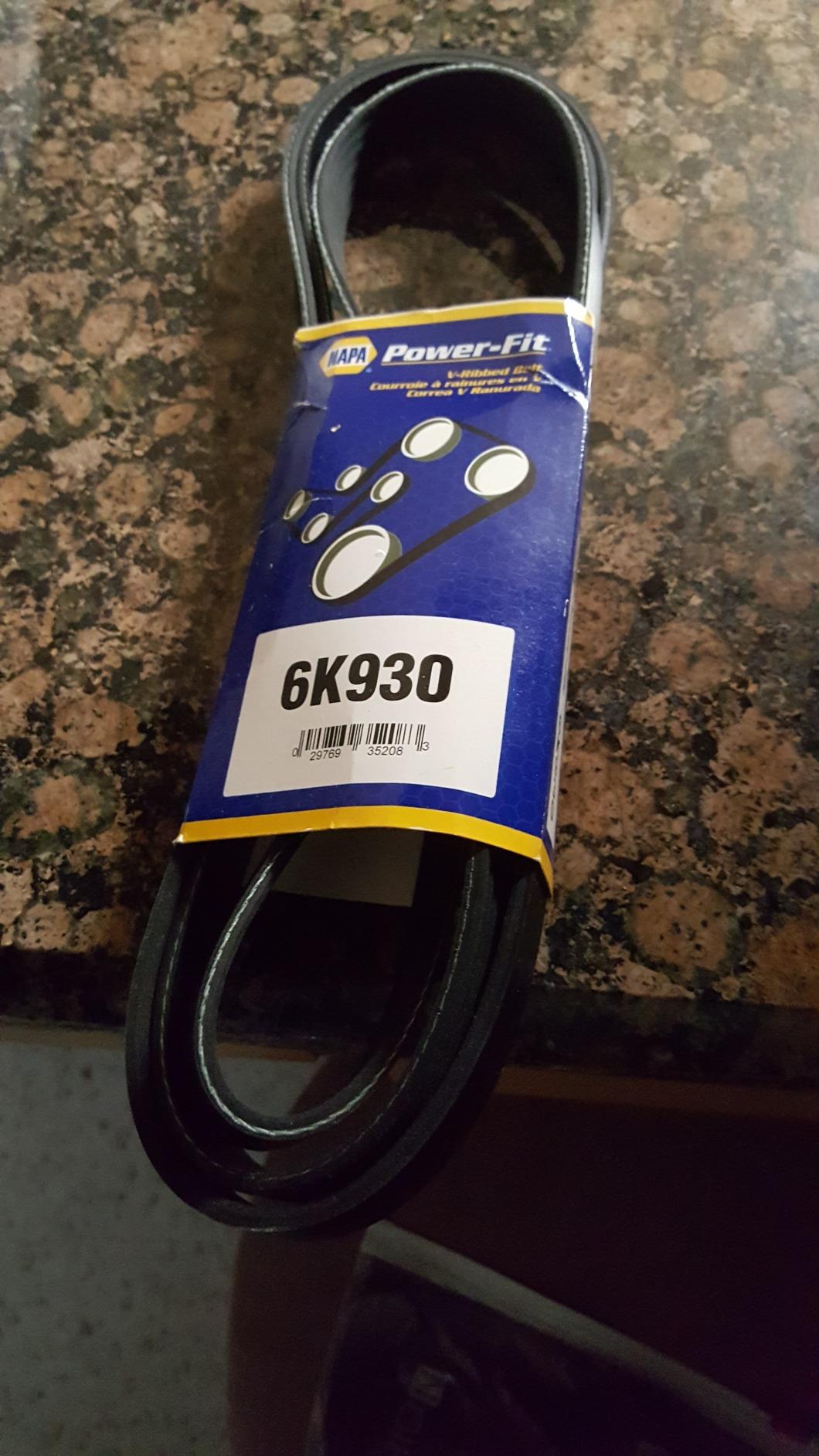 ACDelco Gold 6K930 Standard V-Ribbed Serpentine Belt customer photo 2