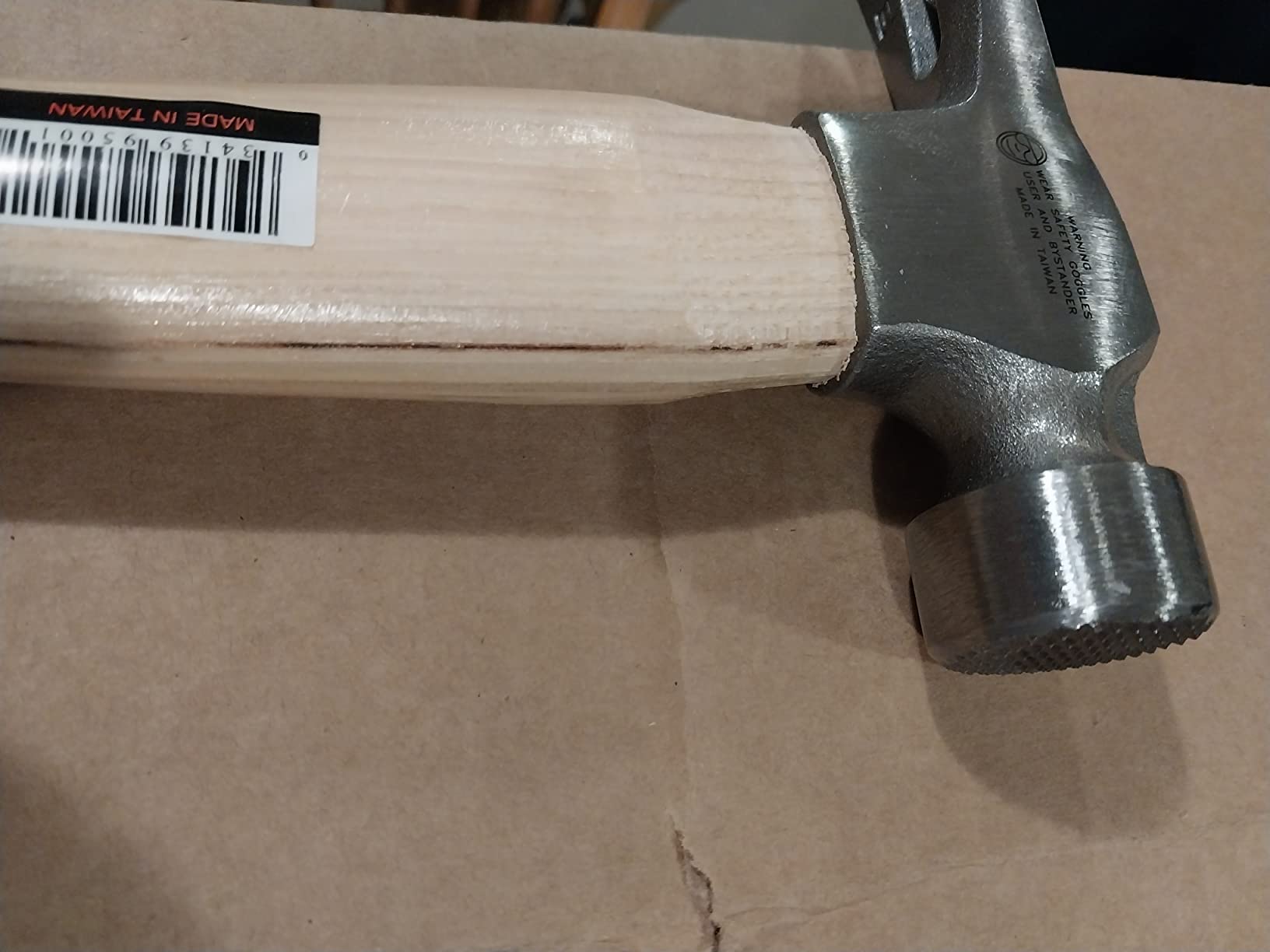 ESTWING Sure Strike California Framing Hammer, 25 oz Rip Claw, MRW25LM customer photo 2