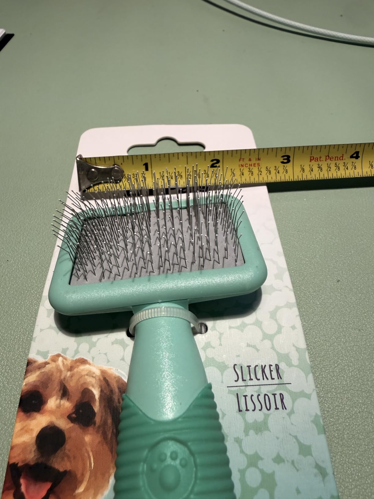Coastal Pet Li'l Pals Dog Slicker Brush with Coated Tips - Dog Grooming Brush for Small Breeds & Puppies - One Size (3.25