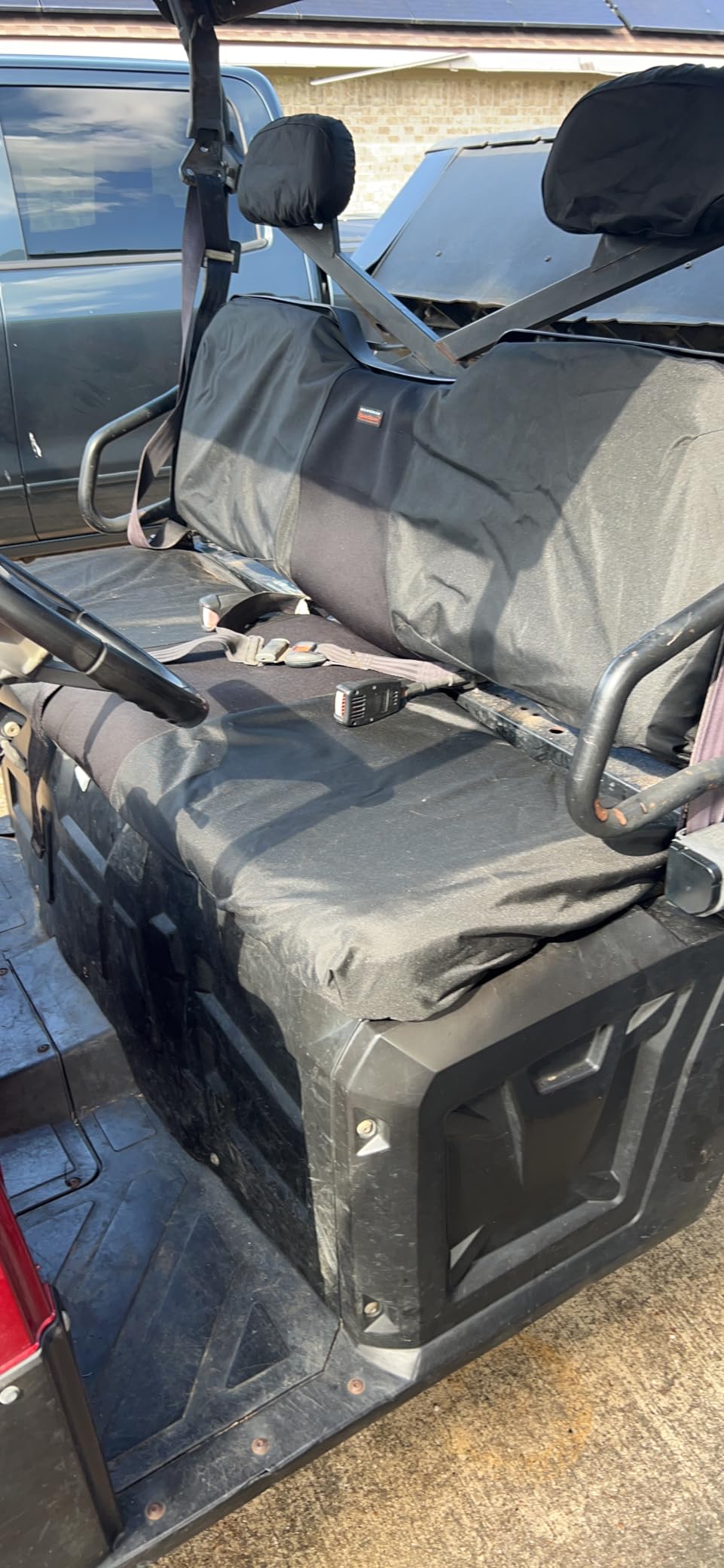 Classic Accessories QuadGear UTV Bench Seat Cover, Fits Polaris Ranger '02 - '08 Models, Black customer photo 1