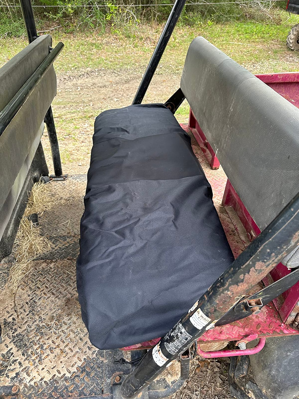 Classic Accessories QuadGear UTV Bench Seat Cover, Fits Polaris Ranger '02 - '08 Models, Black customer photo 2