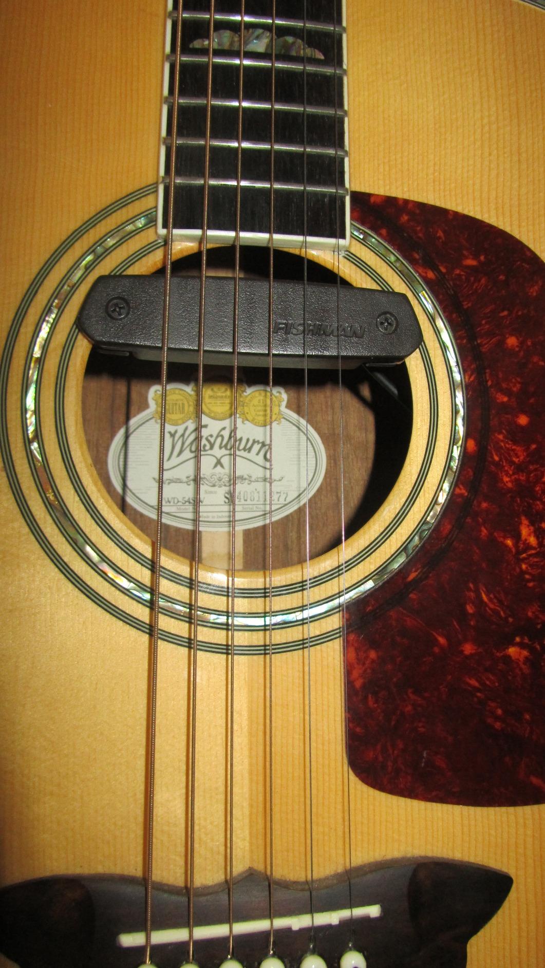 Fishman Neo-D Magnetic Humbucker Acoustic Pickup customer photo 1