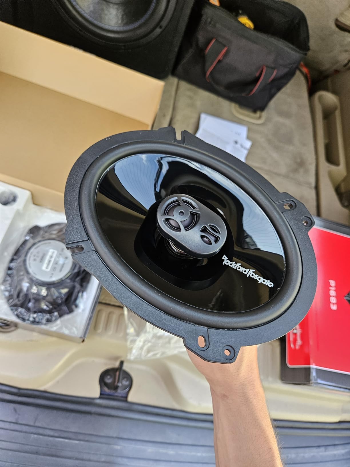 Rockford Fosgate P1683 Punch 6x8 3-Way Coaxial Full Range Speakers (Pair) customer photo 2