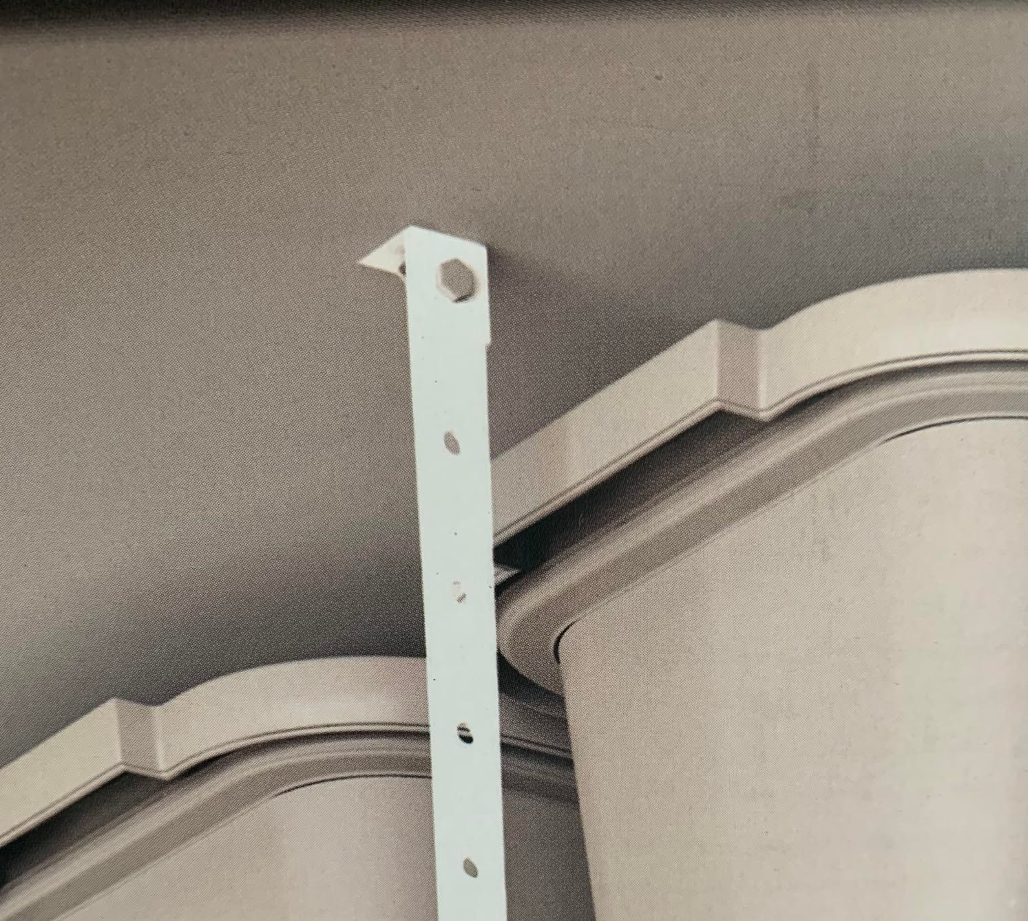 Hyloft Overhead Steel Garage Storage System, Ceiling Rack, 45-Inch x 45-Inch, 00625, Hammertone customer photo 2