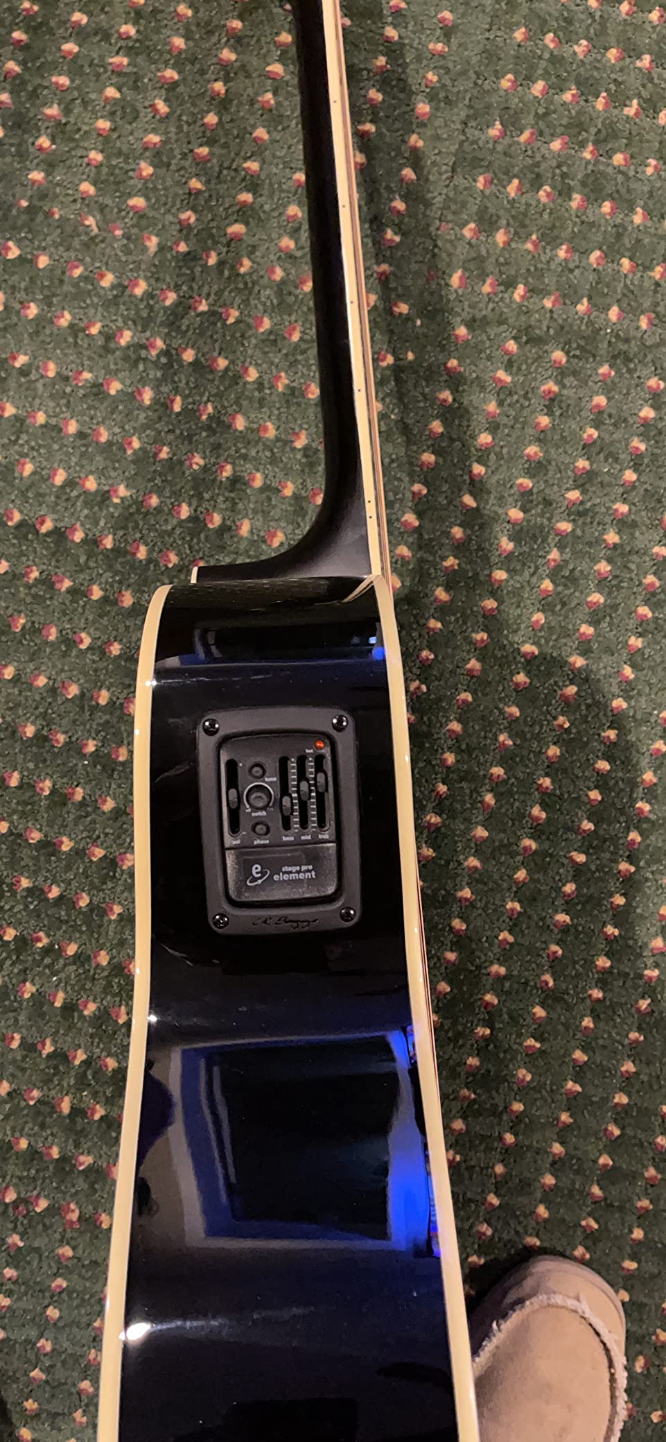 LR Baggs StagePro Onboard Guitar Pickup System w/Element Pickup customer photo 1