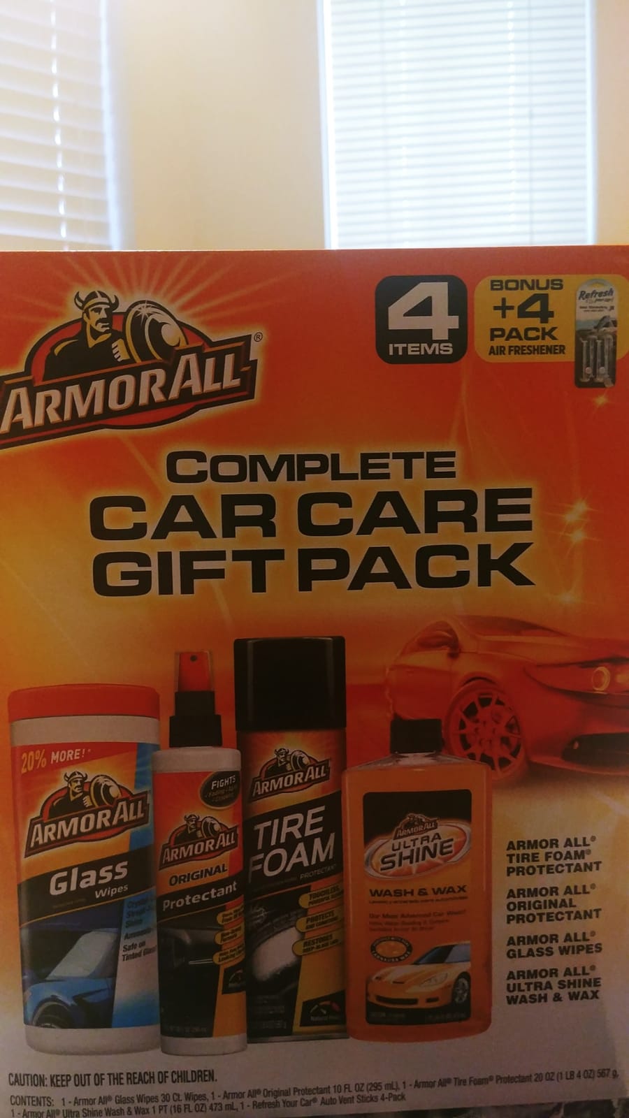 Armor All Car Cleaning Kit, Glass Wipes, Protectant, Wash & Wax, Tire Foam customer photo 1